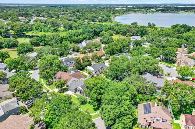 991 Hawthorne Cove Ct, Ocoee, FL 34761 - aerial overview of property's location with nearby suburban area and a large body of water
