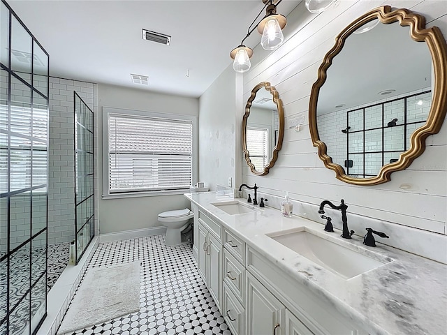 260 Killarney Bay Ct Unit 6-6, Winter Park, FL 32789 - bathroom featuring double vanity and a stall shower