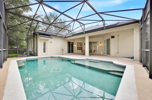 3954 Old Dunn Rd, Apopka, FL 32712 - swimming pool with a patio and a lanai