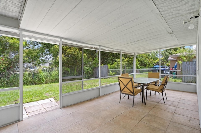 8116 Parrot Dr, Orlando, FL 32825 - sunroom / solarium featuring outdoor dining area and healthy amount of natural light