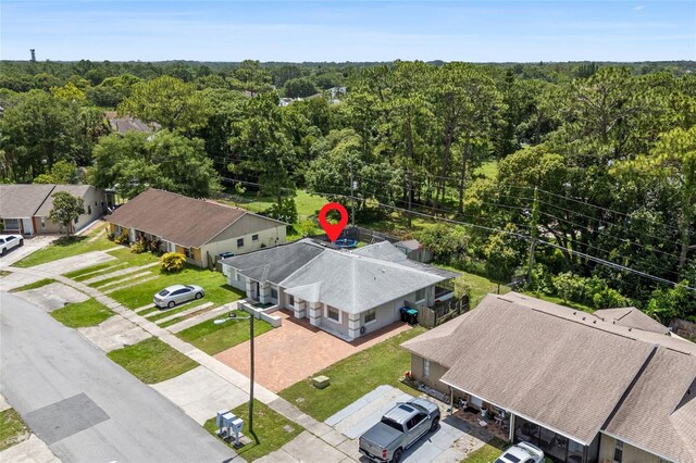 8116 Parrot Dr, Orlando, FL 32825 - aerial view of a heavily wooded area