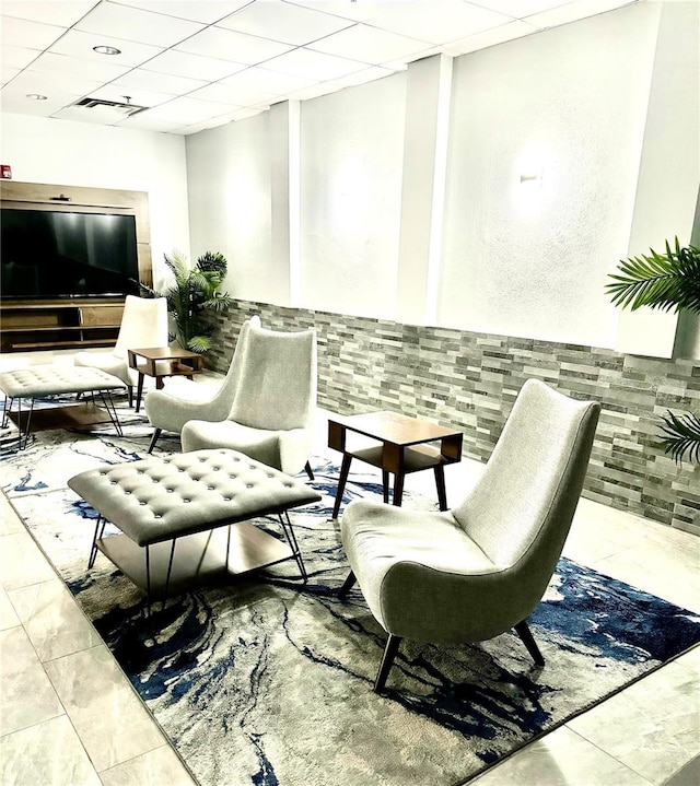 151 E Washington St Unit 508, Orlando, FL 32801 - building lobby featuring a drop ceiling