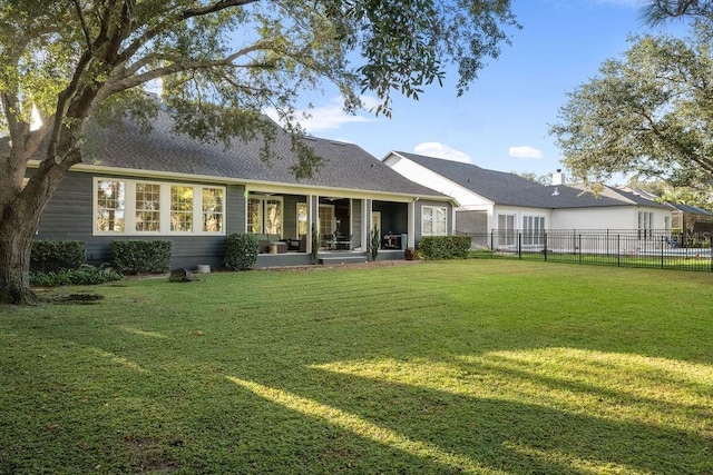 6047 Blakeford Dr, Windermere, FL 34786 - back of house featuring a sunroom