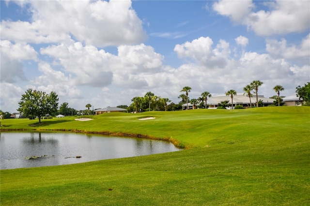 3030 Clubview Dr Unit Ge, Orlando, FL 32822 - view of home's community featuring a water view, golf course view, and a yard
