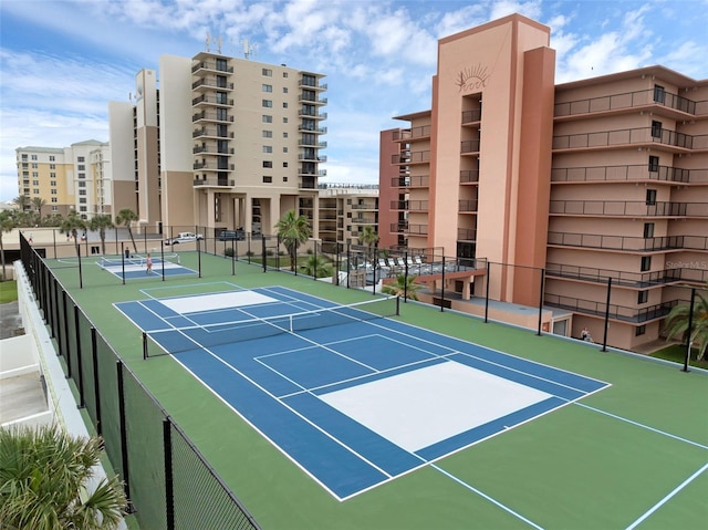 4141 S Atlantic Ave Unit 707, New Smyrna Beach, FL 32169 - view of tennis court
