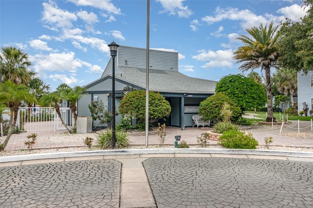 3887 Atrium Dr Unit 3, Orlando, FL 32822 - view of front of house featuring a gate