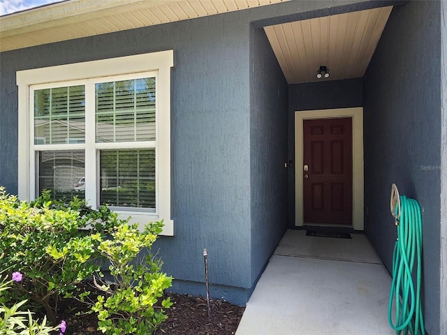 3281 Chestnut Ridge Way, Orange Park, FL 32065 - entrance to property with stucco siding