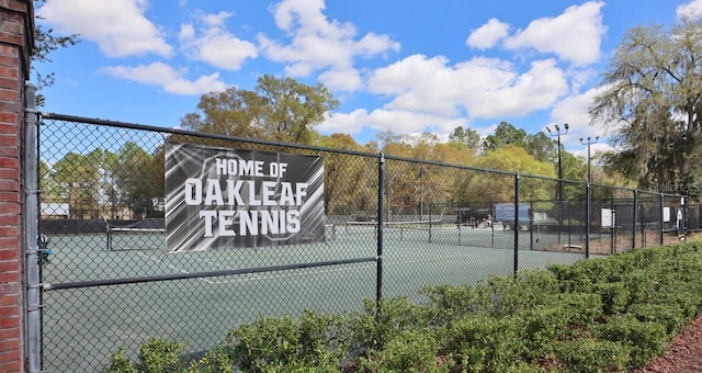 3281 Chestnut Ridge Way, Orange Park, FL 32065 - view of tennis court
