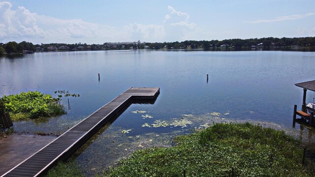 1653 Cheyenne Trl, Maitland, FL 32751 - dock featuring a water view