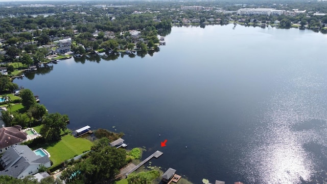 1653 Cheyenne Trl, Maitland, FL 32751 - bird's eye view of a large body of water