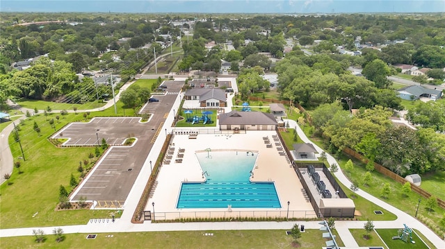 900 Northern Dancer Way Unit 204, Casselberry, FL 32707 - drone / aerial view of a pool area