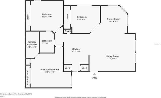 900 Northern Dancer Way Unit 204, Casselberry, FL 32707 - view of home floor plan
