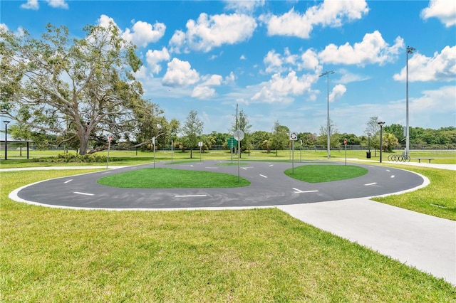 900 Northern Dancer Way Unit 204, Casselberry, FL 32707 - view of home's community featuring curved driveway and a lawn