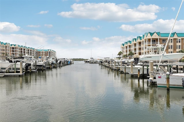 4650 Links Village Dr Unit B103, Ponce Inlet, FL 32127 - dock area featuring a water view