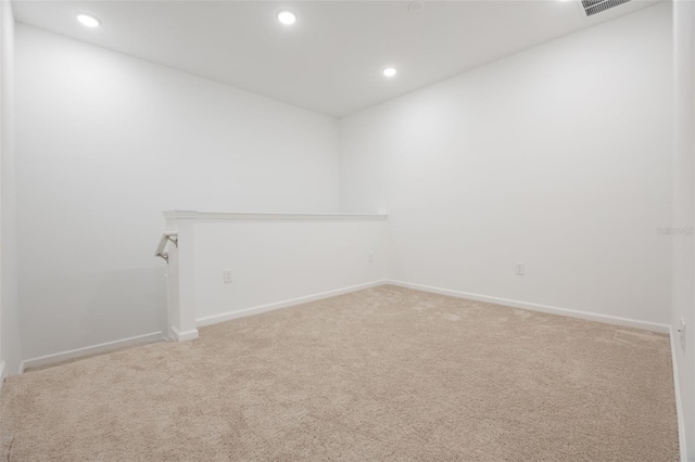 3240 Canna Lily Pl, Clermont, FL 34711 - spare room featuring carpet floors and recessed lighting