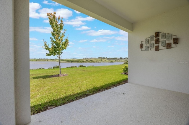 3240 Canna Lily Pl, Clermont, FL 34711 - view of patio featuring a water view