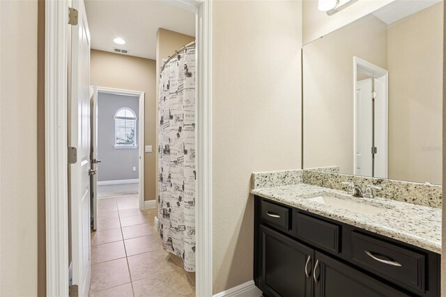 9207 Busaco Park Way, Winter Garden, FL 34787 - bathroom featuring vanity and tile patterned floors