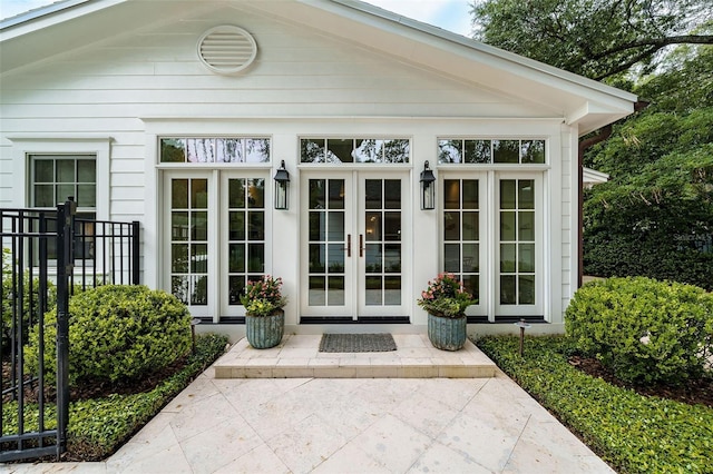 1011 Lake Davis Dr, Orlando, FL 32806 - entrance to property with french doors