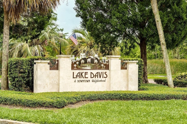 1011 Lake Davis Dr, Orlando, FL 32806 - view of community sign