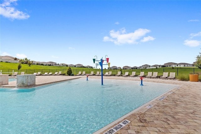 7603 Taormina Way, Clermont, FL 34714 - community pool with a residential view