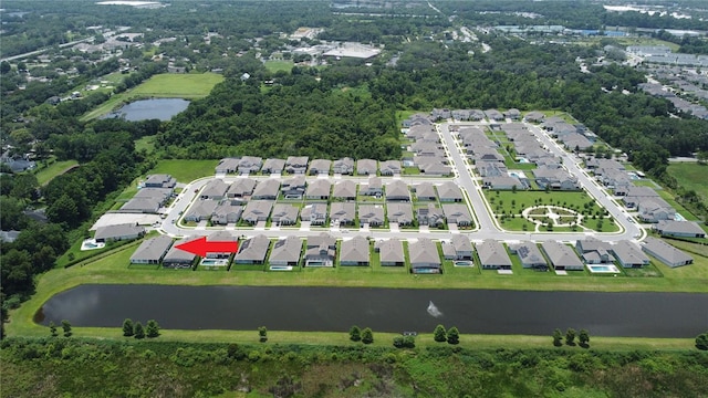 1774 Pasture Loop, Oviedo, FL 32765 - aerial view of property's location featuring a large body of water and nearby suburban area