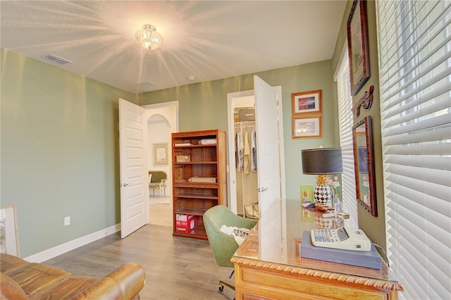 1774 Pasture Loop, Oviedo, FL 32765 - office space featuring wood finished floors and baseboards