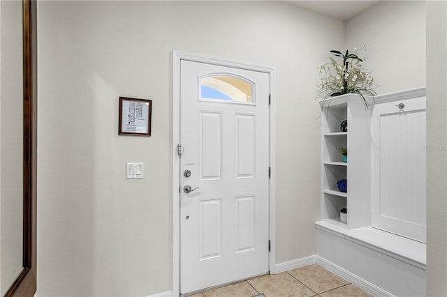 1909 Majorca Dr, Kissimmee, FL 34747 - foyer featuring light tile patterned floors and baseboards