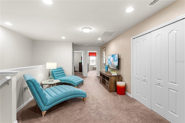 1909 Majorca Dr, Kissimmee, FL 34747 - living area featuring carpet flooring and recessed lighting
