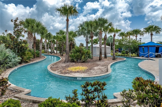 1909 Majorca Dr, Kissimmee, FL 34747 - community pool featuring a gazebo