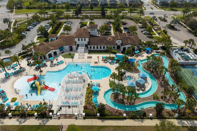 1909 Majorca Dr, Kissimmee, FL 34747 - aerial view of a pool