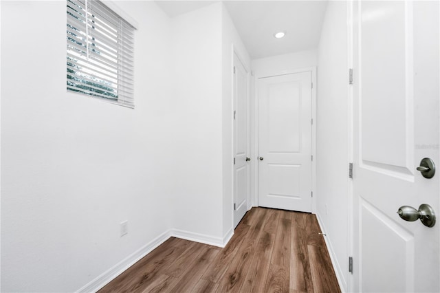 812 Benoi Dr, Davenport, FL 33896 - hallway with wood finished floors and recessed lighting