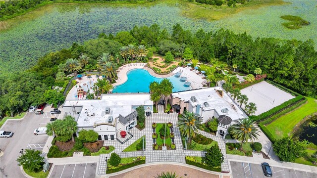 812 Benoi Dr, Davenport, FL 33896 - aerial view of a pool