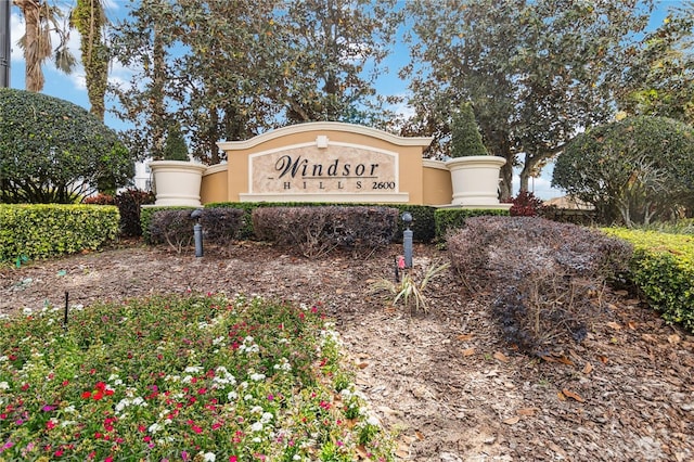 2616 Bowring St, Kissimmee, FL 34747 - view of community sign