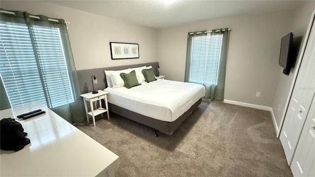 8940 Sugar Palm Rd, Kissimmee, FL 34747 - carpeted bedroom with baseboards and a textured ceiling
