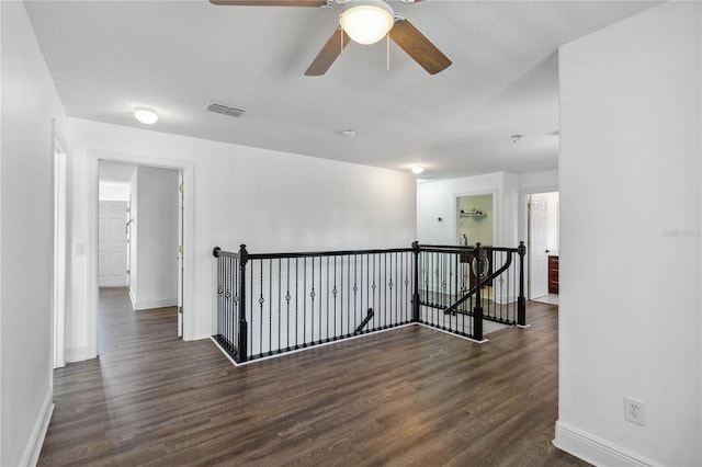 530 Harriswood Ct, Davenport, FL 33837 - hall featuring an upstairs landing and wood finished floors