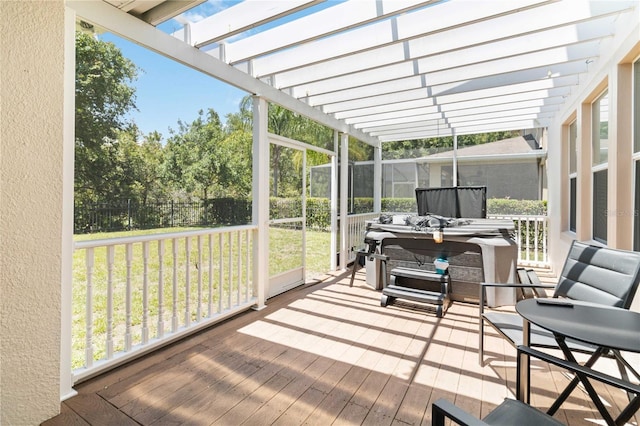 530 Harriswood Ct, Davenport, FL 33837 - view of sunroom