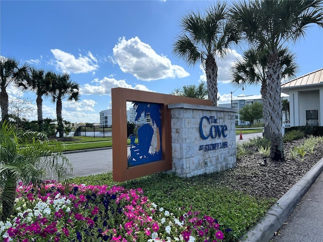 4751 Clock Tower Dr Unit 304, Kissimmee, FL 34746 - community sign featuring a water view