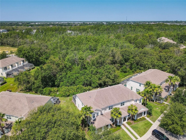 1521 Tranquil Ave, Clermont, FL 34714 - drone / aerial view of a heavily wooded area
