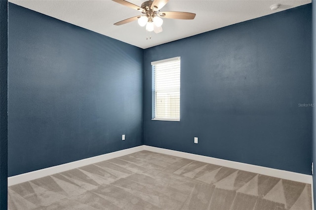 1061 Castlevecchio Loop, Orlando, FL 32825 - unfurnished room featuring carpet, a ceiling fan, and a smoke detector