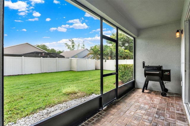 1061 Castlevecchio Loop, Orlando, FL 32825 - view of sunroom