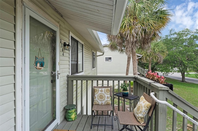 7344 Swallow Run Unit 7344, Winter Park, FL 32792 - view of wooden terrace