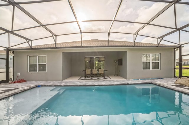 730 Rominger Loop, Apopka, FL 32712 - outdoor pool with a patio and glass enclosure