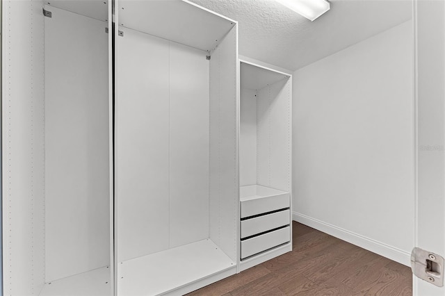 2432 Riviera Ln, Minneola, FL 34715 - walk in closet with dark wood-type flooring