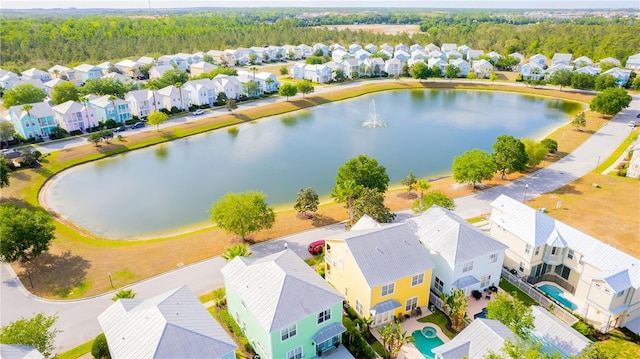 1545 Fairview Cir, Reunion, FL 34747 - aerial perspective of suburban area with a large body of water