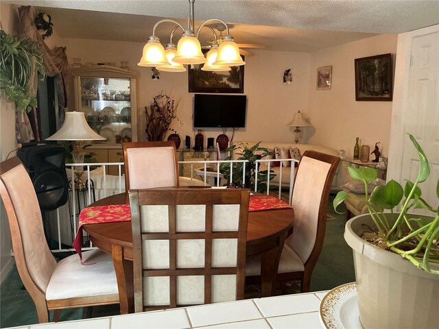 1409 Oak Pl Unit F, Apopka, FL 32712 - dining area with a chandelier