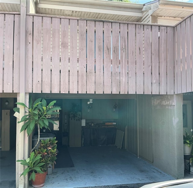 1409 Oak Pl Unit F, Apopka, FL 32712 - garage with a carport