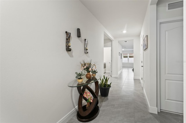 5808 Arboretum St, Saint Cloud, FL 34771 - corridor featuring tile patterned flooring and recessed lighting