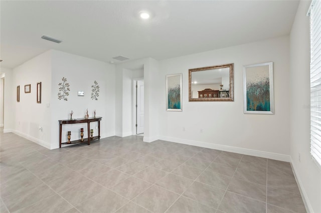 5808 Arboretum St, Saint Cloud, FL 34771 - empty room featuring light tile patterned floors and recessed lighting
