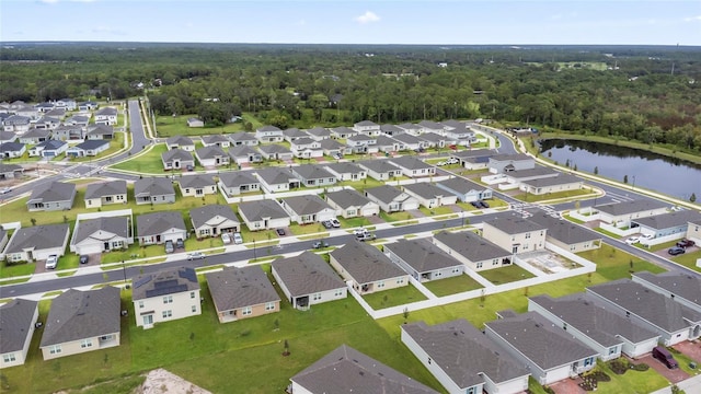 5808 Arboretum St, Saint Cloud, FL 34771 - aerial view of property and surrounding area featuring a forest and a nearby body of water