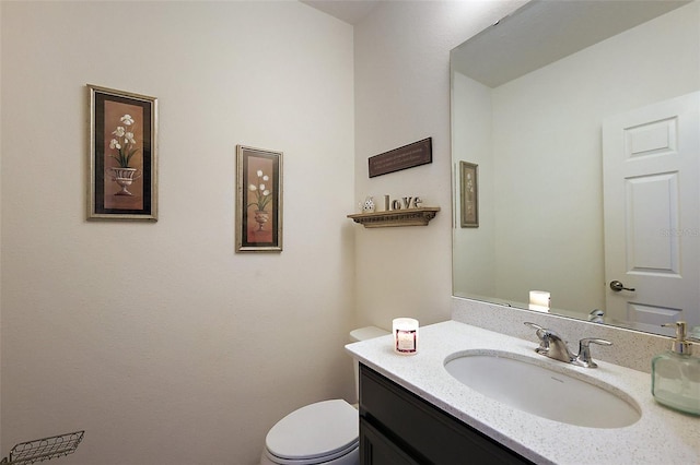 1292 Cavender Creek Rd, Minneola, FL 34715 - half bath featuring toilet and vanity